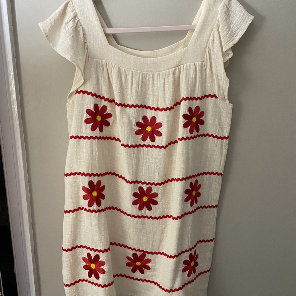 Entro (Boutique) Flower Mini Dress